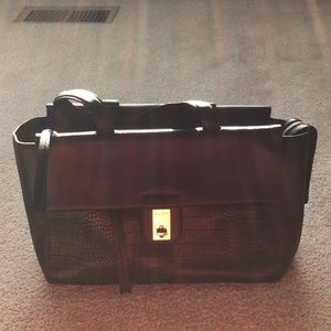 Henri Bendel Jane street tote-mixed croco